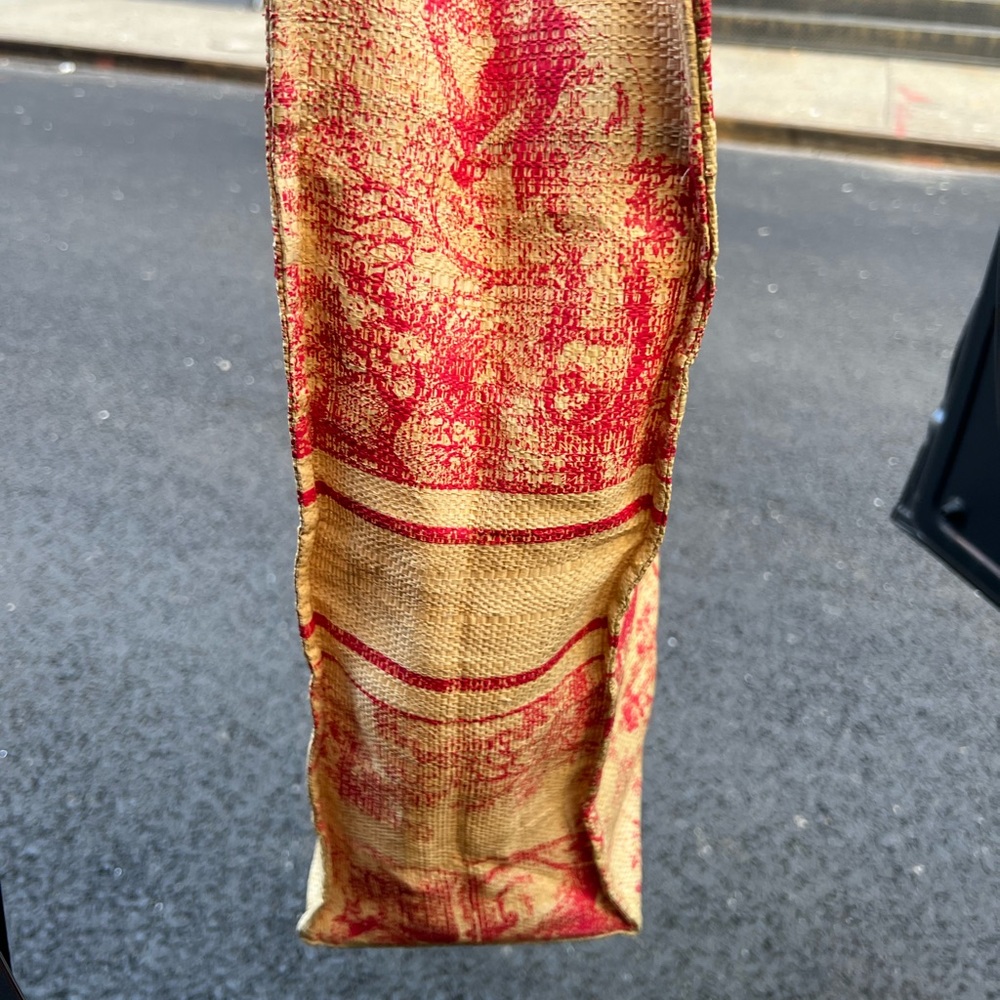 Christian Dior Straw Canvas Tote - Picture 4 of 6